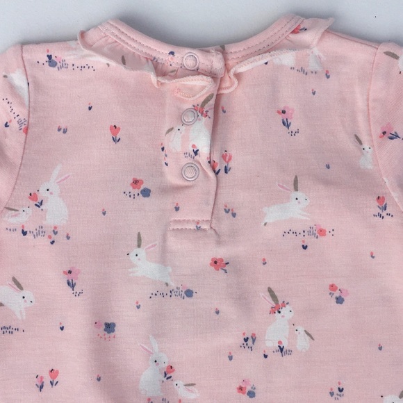 Angel Dear Bunnies Pink Gown 0-3M - Picture 6 of 6